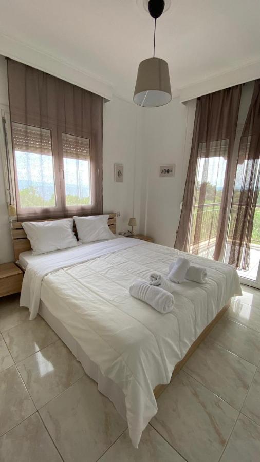 Апартаменти Amazing Sea View Loft, Афітос Екстер'єр фото